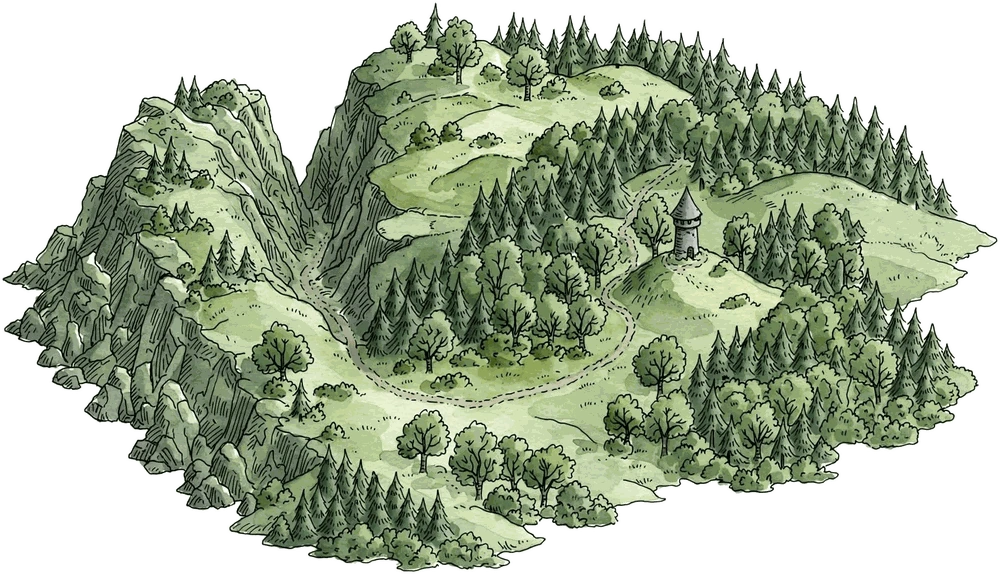 Crossing the First Threshold island