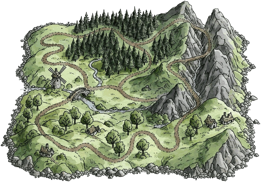 The Road Back & the Resurrection island
