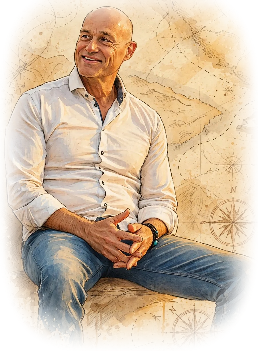 Marcel Lahaije, storyteller, speaker and writer